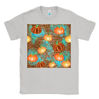Moon Dust plaid fall pumpkin seamless Classic Tee - AdoDesignShop