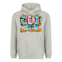 Moon Dust god is my refuge and strength Heavyweight Hoodie - LillyAllenDesigns