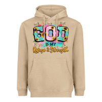 Mushroom god is my refuge and strength Heavyweight Hoodie - LillyAllenDesigns