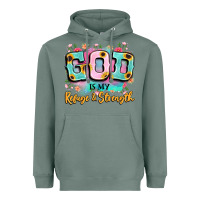 Sage god is my refuge and strength Heavyweight Hoodie - LillyAllenDesigns