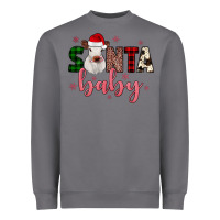 Storm Santa baby Cow Heavyweight Sweatshirt - JahusDesignShop