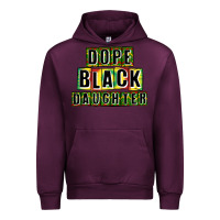 Mauve Wine dope black daughter Urban Hoodie - CowGirlArtShop