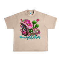 French Oak cowgirl vibes with boots and gun Urban Heavy Tee - AdoDesignShop