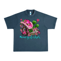 Midnight Navy cowgirl vibes with boots and gun Urban Heavy Tee - AdoDesignShop