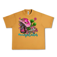 Peanut Butter cowgirl vibes with boots and gun Urban Heavy Tee - AdoDesignShop