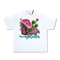 White cowgirl vibes with boots and gun Urban Heavy Tee - AdoDesignShop