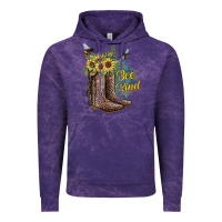 Cloud Purple Bee Kind Vintage Hoodie - JahusDesignShop