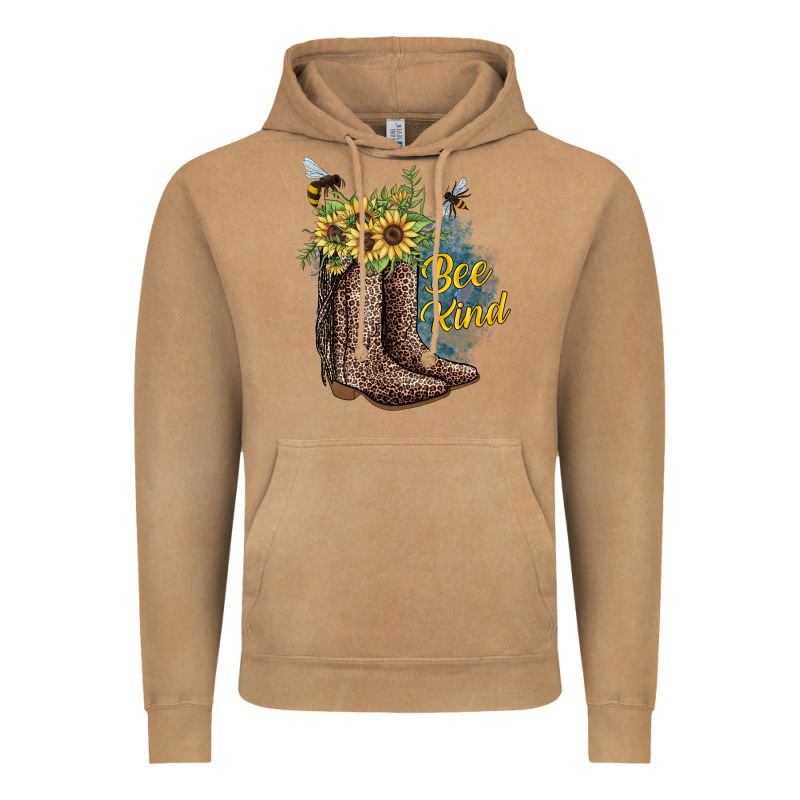 Bee Kind Vintage Hoodie by JahusDesignShop | Teevron