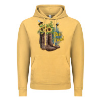 Vintage Mustard Bee Kind Vintage Hoodie - JahusDesignShop