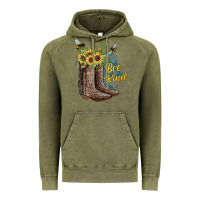 Vintage Olive Bee Kind Vintage Hoodie - JahusDesignShop