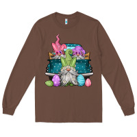 Chestnut easter gnomes farm truck Long Sleeve Tee - Jasminsmagicworld