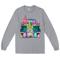 Heather Grey easter gnomes farm truck Long Sleeve Tee - Jasminsmagicworld