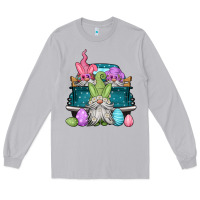 Moon Dust easter gnomes farm truck Long Sleeve Tee - Jasminsmagicworld