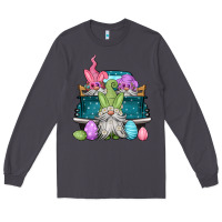 Smoke easter gnomes farm truck Long Sleeve Tee - Jasminsmagicworld