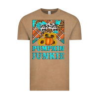 Vintage Coffee pumpkin junkie Vintage Tee - Artiststas