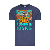 Vintage Denim pumpkin junkie Vintage Tee - Artiststas