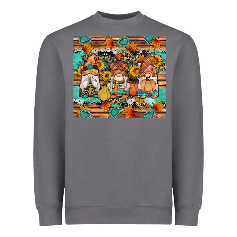 Western Fall Gnomes Tumbler Heavyweight Sweatshirt by Artiststas | Teevron