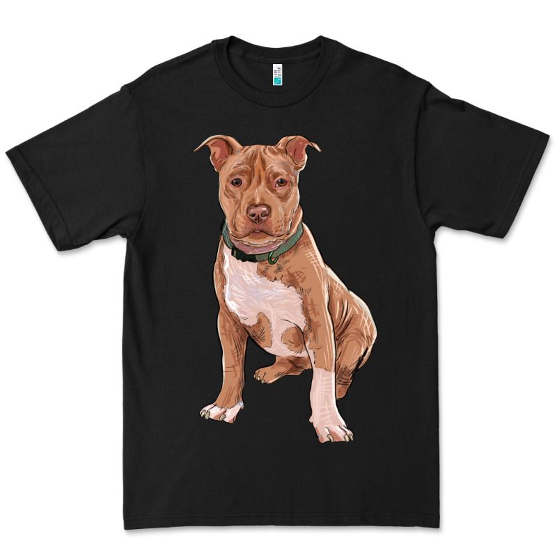 Brown Pitbull Premium Tee by RanaPortraitStore | Teevron