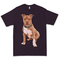 Plum brown pitbull Premium Tee - RanaPortraitStore
