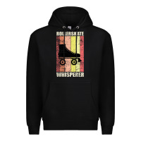 Black roller skates inlineskates whispere Premium Hoodie - Bettercallsaul