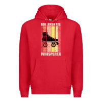 Red roller skates inlineskates whispere Premium Hoodie - Bettercallsaul