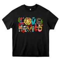 Black love mexico Heavy Core Tee - Zillion Design Studio