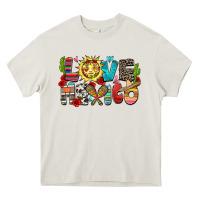 Cream love mexico Heavy Core Tee - Zillion Design Studio