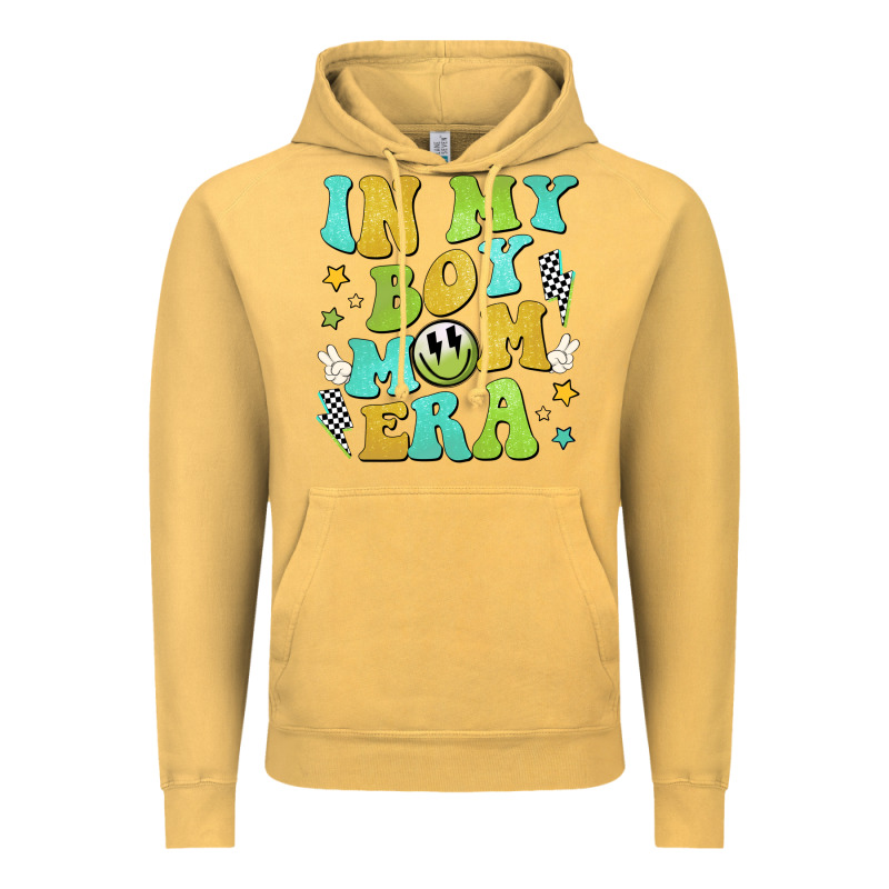In My Boy Mom Era Vintage Hoodie by JahusDesignShop | Teevron