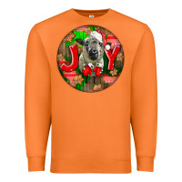 Carrot christmas hampshire sheep Premium Sweatshirt - LillyAllenDesigns