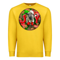 Lemon christmas hampshire sheep Premium Sweatshirt - LillyAllenDesigns