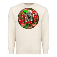 Christmas Hampshire Sheep Premium Sweatshirt | Teevron