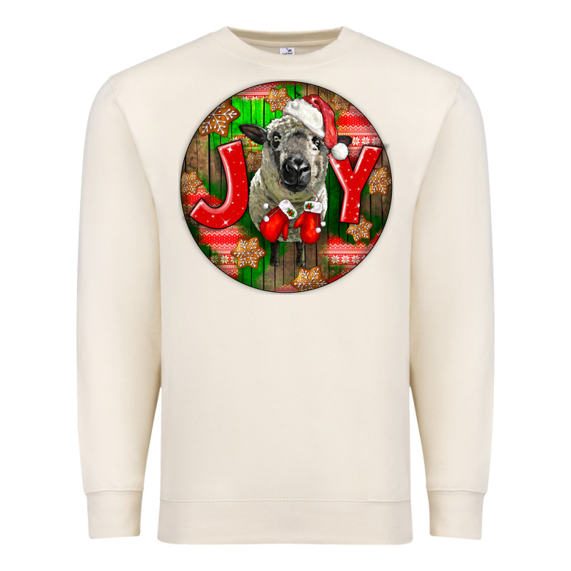 Christmas Hampshire Sheep Premium Sweatshirt by LillyAllenDesigns | Teevron