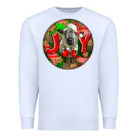 White christmas hampshire sheep Premium Sweatshirt - LillyAllenDesigns