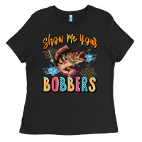 Black show me your bobbers Ladies Tee - JahusDesignShop