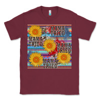 Burgundy mama tried seamless Classic Tee - AdoDesignShop