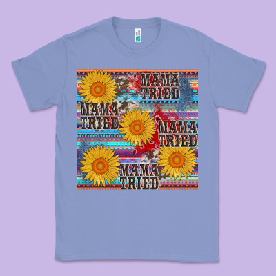 Mama Tried Seamless Classic Tee Designed By Adodesignshop