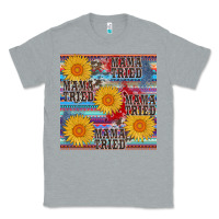 Heather Grey mama tried seamless Classic Tee - AdoDesignShop