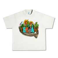 Pistachio yeehaw and cactus with horseshoe Urban Heavy Tee - AdoDesignShop