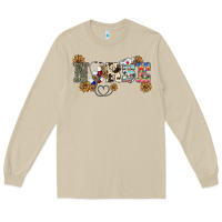 Mushroom western nurse Long Sleeve Tee - BarkalooDesign