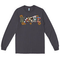 Smoke western nurse Long Sleeve Tee - BarkalooDesign