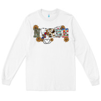 White western nurse Long Sleeve Tee - BarkalooDesign