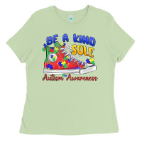 Matcha be a kind sole autism awareness Ladies Tee - MaliasSmallBusiness