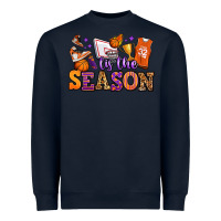 Navy tis the season basketball Heavyweight Sweatshirt - Jasminsmagicworld