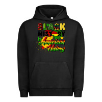 Pigment Black black history is american history Urban Hoodie - CowGirlArtShop