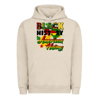 Pigment French Oak black history is american history Urban Hoodie - CowGirlArtShop