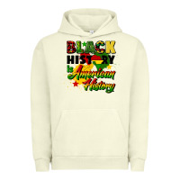 Pigment Pistachio black history is american history Urban Hoodie - CowGirlArtShop