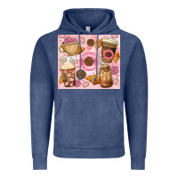 Vintage Denim cafecito y chisme. Vintage Hoodie - JahusDesignShop
