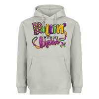 Moon Dust rollin' with my krewe mardi gras Heavyweight Hoodie - LillyAllenDesigns