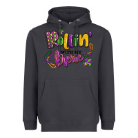 Smoke rollin' with my krewe mardi gras Heavyweight Hoodie - LillyAllenDesigns