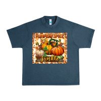 Midnight Navy pumpkin spice junkie tumbler Urban Heavy Tee - BundleAndBundleShop